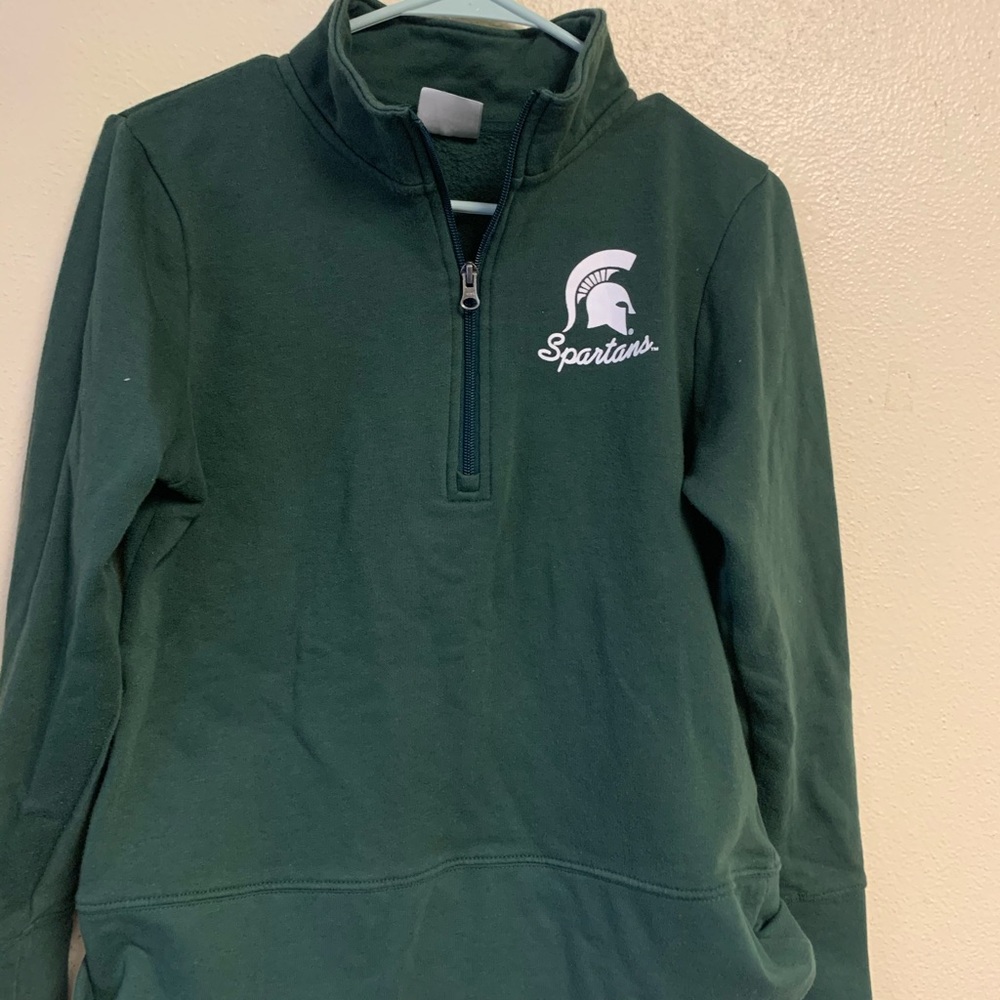 Michigan State Quarter Zip Sweatshirt